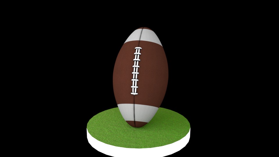 American Football Ball preview image 1